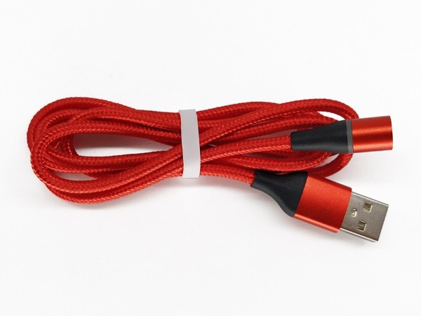 7Pin磁吸數據線，尼龍編織，可數據傳輸，符合ROHS標準